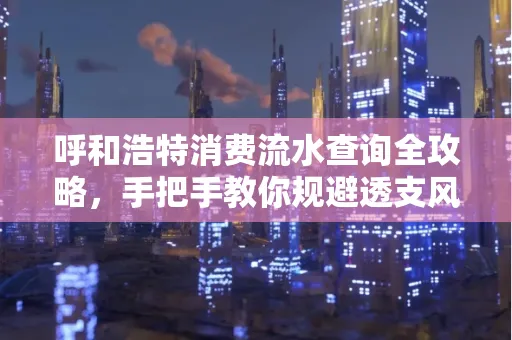 呼和浩特消费流水查询全攻略，手把手教你规避透支风险