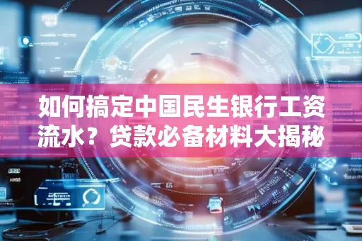 如何搞定中国民生银行工资流水？贷款必备材料大揭秘！
