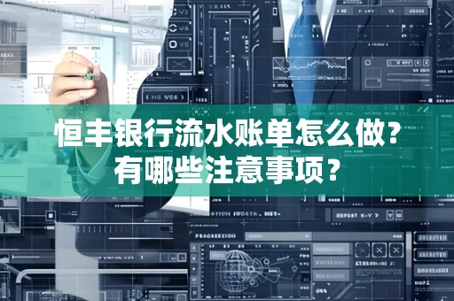恒丰银行流水账单怎么做?有哪些注意事项?