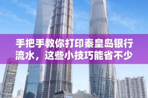 手把手教你打印秦皇岛银行流水,这些小技巧能省不少事