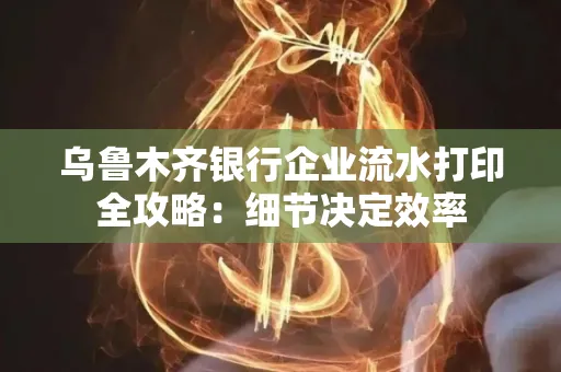 乌鲁木齐银行企业流水打印全攻略:细节决定效率