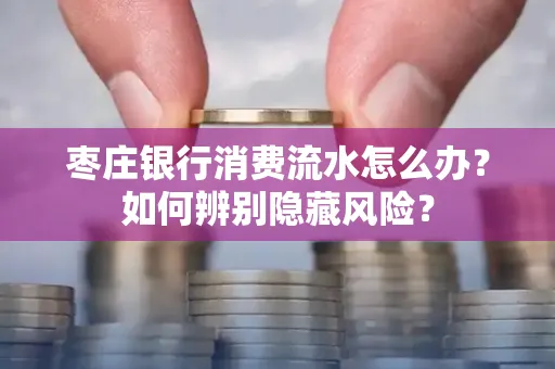 枣庄银行消费流水怎么办?如何辨别隐藏风险?