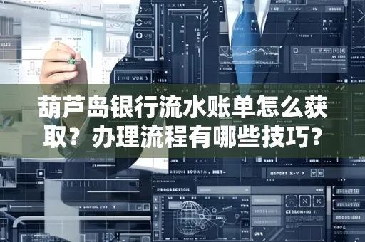 葫芦岛银行流水账单怎么获取?办理流程有哪些技巧?