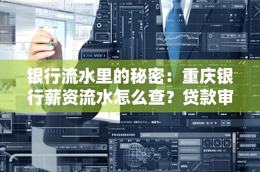 银行流水里的秘密:重庆银行薪资流水怎么查?贷款审批看这里