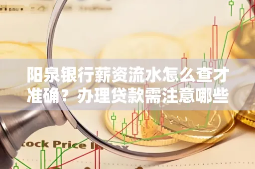 阳泉银行薪资流水怎么查才准确?办理贷款需注意哪些细节?