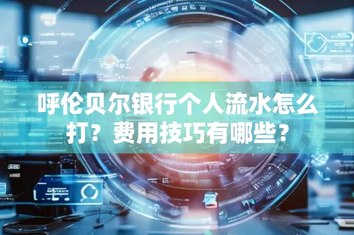 呼伦贝尔银行个人流水怎么打?费用技巧有哪些?