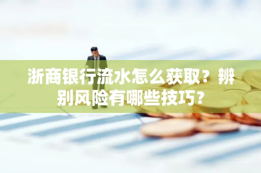 浙商银行流水怎么获取?辨别风险有哪些技巧?