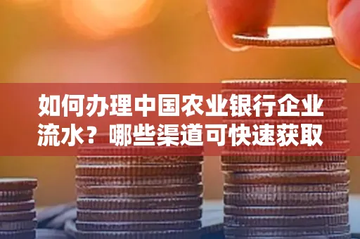 如何办理中国农业银行企业流水?哪些渠道可快速获取?