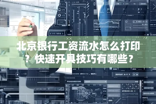 北京银行工资流水怎么打印?快速开具技巧有哪些?