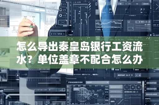 怎么导出秦皇岛银行工资流水?单位盖章不配合怎么办?