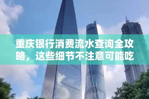 重庆银行消费流水查询全攻略,这些细节不注意可能吃大亏