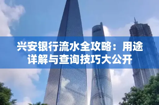 兴安银行流水全攻略:用途详解与查询技巧大公开
