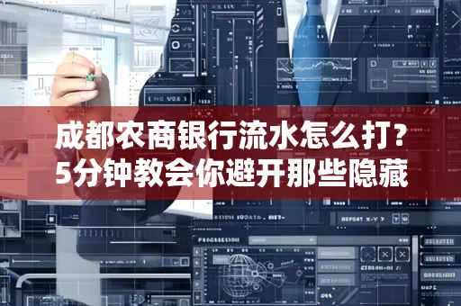 成都农商银行流水怎么打?5分钟教会你避开那些隐藏坑